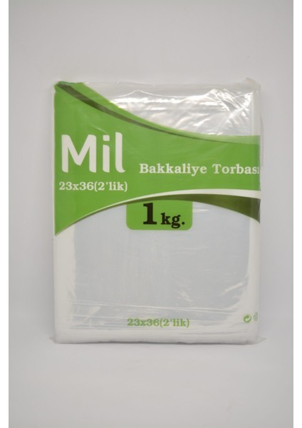 Bakliyat Poşeti 1'lik 20 cm x 30 cm 1 kg (Bakkaliye Torbası)