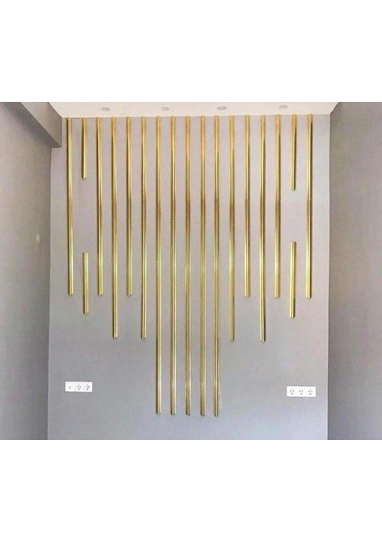 Duvar Çıtası Kendinden Yapışkanlı 5cm Gold 1 Rulo(10 Mt) 5 cm Gold