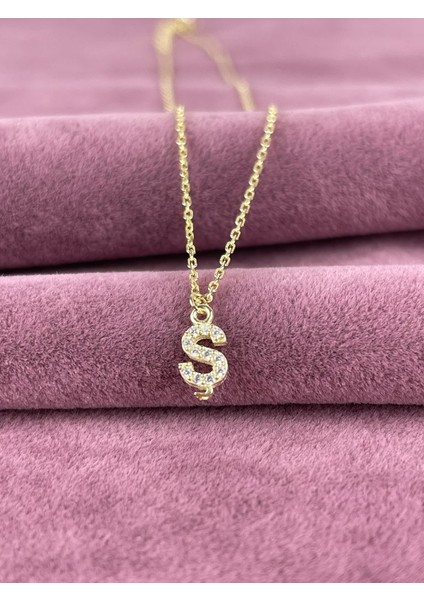 925 Ayar Gümüş Ş Harfi Kolye modelleri