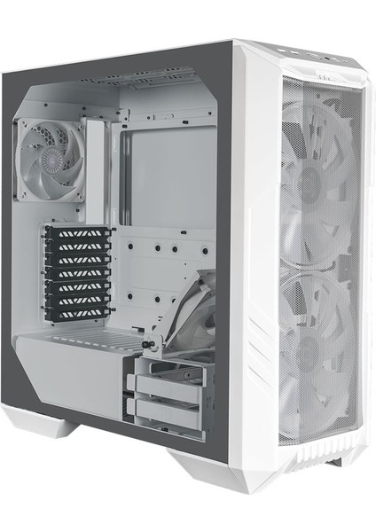 Coolermaster Haf 500 Tg Gaming Ceb Atx Pc Kasası H500-WGNN-S00 Beyaz