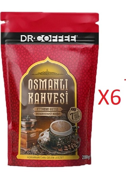 e Osmanlı Kahvesi 200 gr x 6