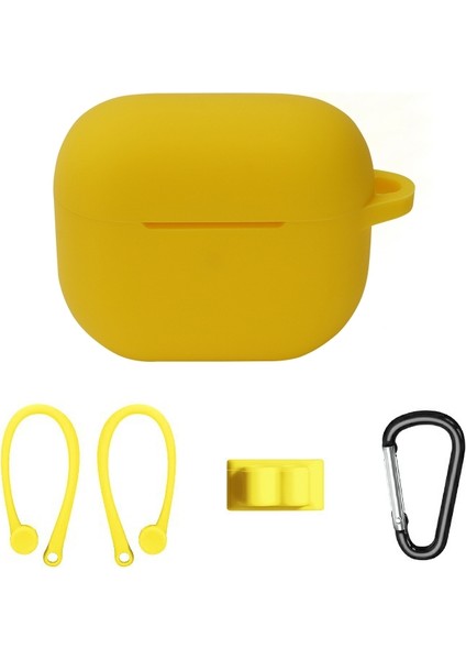 Bluetooth Kulaklık Silikon Kapak Airpods 3, Renk: Kulak Asma Sarı Sarı (Yurt Dışından)