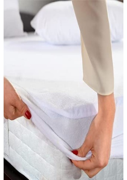 Fitted Çift Kişilik Alez 60 x 120+30 cm Micro Kumaş Sıvı Geçirmez