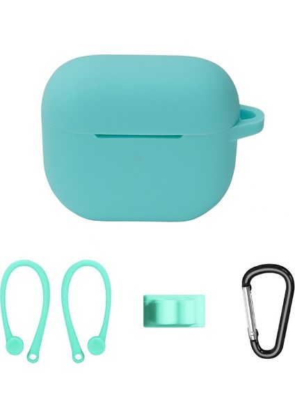 Bluetooth Kulaklık Silikon Kapak Airpods 3, Renk: Kulak Asma Set Nane Yeşil (Yurt Dışından)