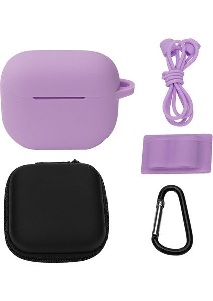 Bluetooth Kulaklık Silikon Kapak Airpods 3, Renk: 5 Parça/set Light Mor (Yurt Dışından)
