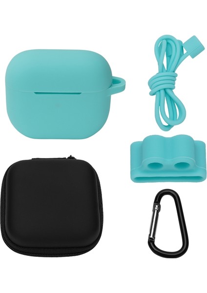 Bluetooth Kulaklık Silikon Kapak Airpods 3, Renk: 5 Parça/set Nane Yeşil (Yurt Dışından)