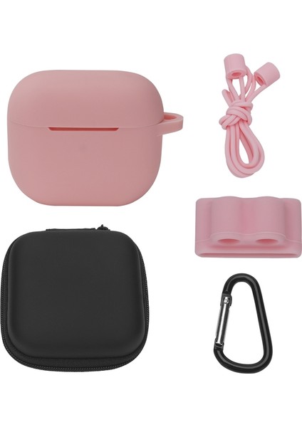 Bluetooth Kulaklık Silikon Kapak Airpods 3, Renk: 5 Parça/set Pembesi (Yurt Dışından)