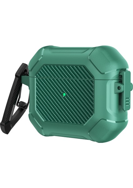 Airpods 3 (Yeşil) Için Tpu+Parça Kulaklık Koruyucu Kapak (Yurt Dışından)