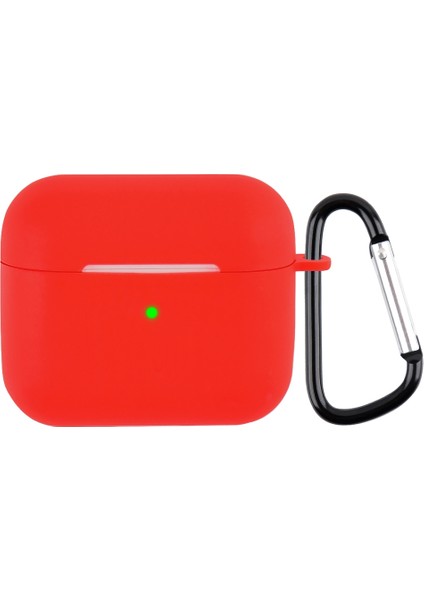 Airpods 3 (Şeffaf Beyaz) Için Karabin ile Kablosuz Kulaklık Silikon Koruyucu Kasa (Yurt Dışından)