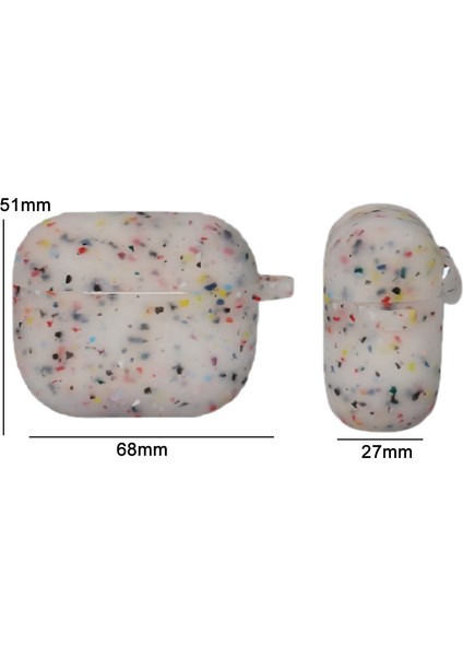 Airpods Için 3 Bluetooth Kulaklık Silikon Kılıf (Aydınlık Yeşil) (Yurt Dışından)