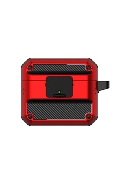 Airpods 3 (Black Purple) Switch ile Otomatik Bomba Tpu Parça Kulak Koruyucu Kılıf (Yurt Dışından)