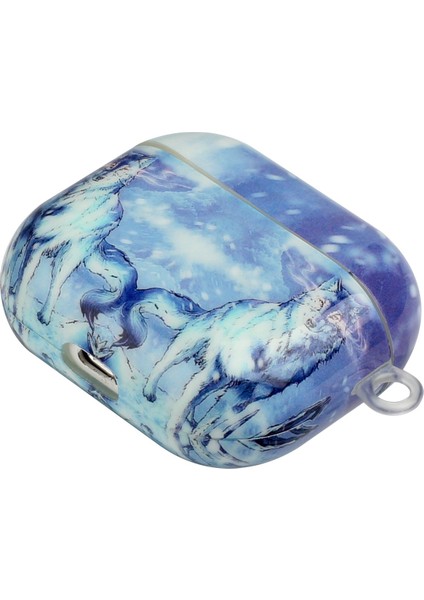 Airpods 3 (Snow Mountain Wolf) Için Boyalı Plastik Kablosuz Kulaklık Koruyucu Kasa (Yurt Dışından) fırsatları