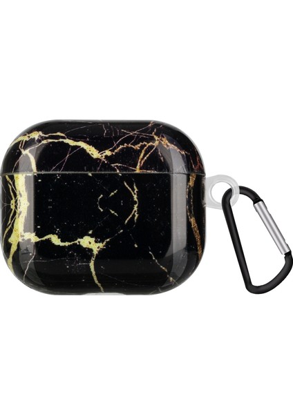 Airpods 3 (Snow Mountain Wolf) Için Boyalı Plastik Kablosuz Kulaklık Koruyucu Kasa (Yurt Dışından)