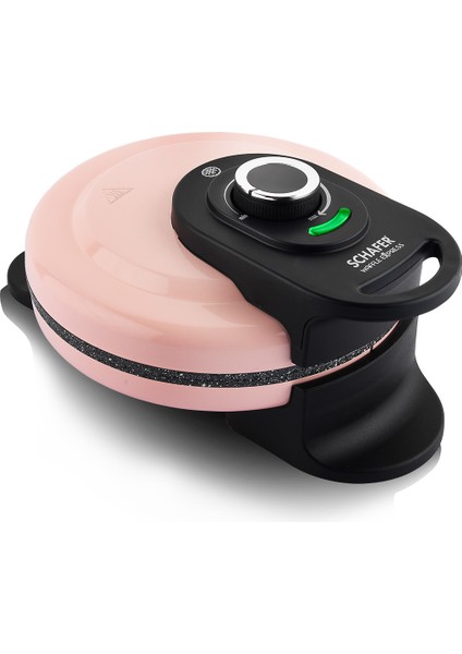 Waffle Express Pembe Waffle Makinesi