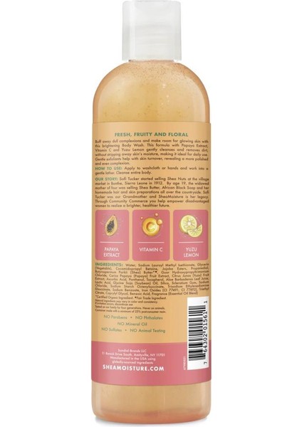 Papaya & C Vitamini Vücut Şampuanı 384ml
