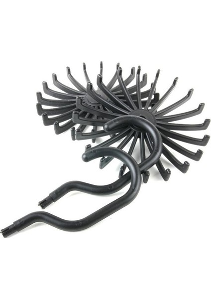 Kravat Askısı Döner Mekanizmalı Askılık 20 Kancalı Kravat Askısı 2 Adet modelleri