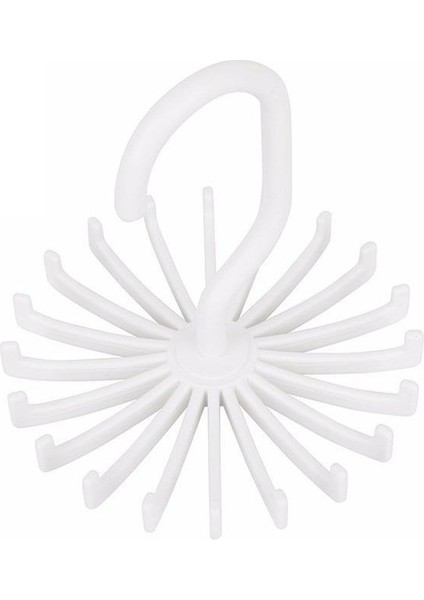 Kravat Askısı Döner Mekanizmalı Askılık 20 Kancalı Kravat Askısı 2 Adet fırsatları