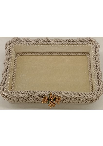 Fnt Örgü Sepet Havluluk Makyaj Organizer Kutu