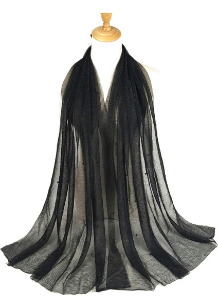 Altın Iplik Streç Kadın Şal (Yurt Dışından)