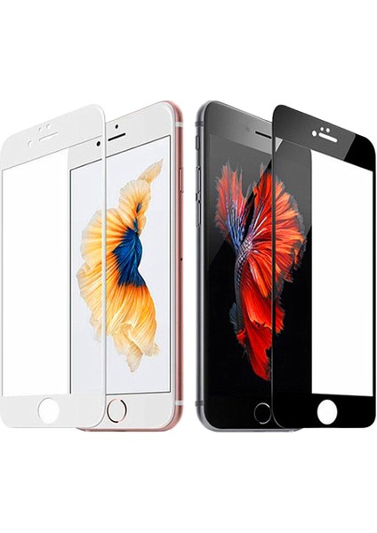 Apple iPhone 6s Plus Ekran Koruyucu 9d Tam Kaplayan Kavisli Iphone 6s Plus-Siyah