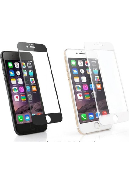 Apple iPhone 6s Plus Ekran Koruyucu 9d Tam Kaplayan Kavisli Iphone 6s Plus-Siyah