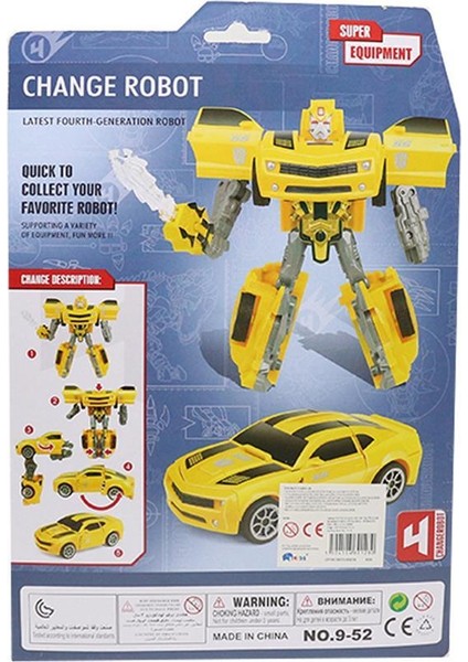 Torutoys Dönüşen Robotlar Transformers Robot Figür 16 cm