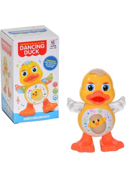 Oyuncak Kutulu Pilli Dans Eden Ördek