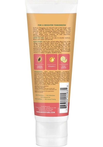 Papaya & C Vitamini Yüz Temizleyici Jel 118ML