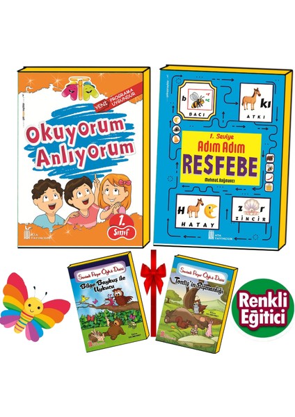 1.Sınıf Okuduğunu Anlama Ve Resfebe+Hikayeler