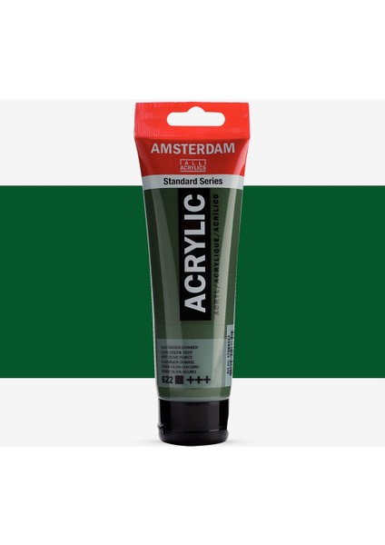 Amsterdam Akrilik Boya 120ML Olive Green Deep 622