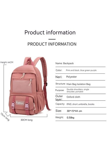 Büyük Kapasiteli Bilgisayar Çantası Öğrenci Çantası (Yurt Dışından) modelleri