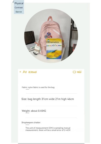 Büyük Kapasiteli Öğrenci Sırt Çantası Kore Tarzı (Yurt Dışından) modelleri