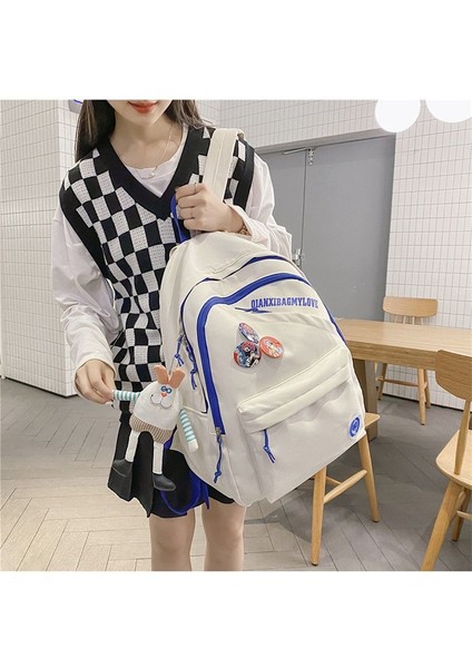 Büyük Kapasiteli Öğrenci Sırt Çantası Kore Tarzı (Yurt Dışından) indirimleri