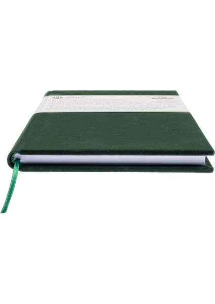 Bi Defter Piyano Nota Defteri (Sol Fa Anahtarlı Kesik Çizgi) El Dikişi, Kumaş Ciltleme (A/4)