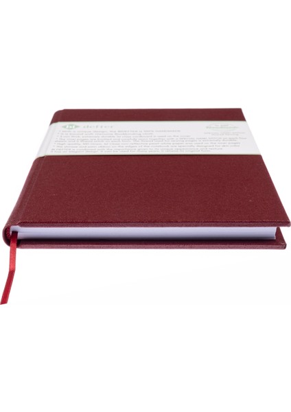 Bi Defter Gitar Nota Defteri (Tab Anahtarlı) 11 Çıtalı El Dikişi, Gerçek Cilt Bezi (A/4)