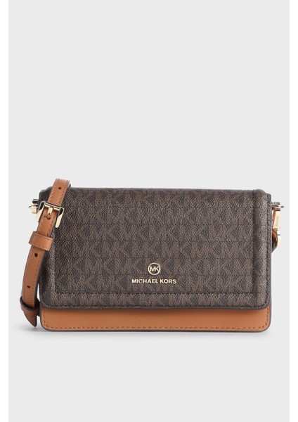 Logolu Ayarlanabilir ve Çıkarılabilir Askılı Jet Set Çanta Bayan Çanta 32S1GT9C2B 252