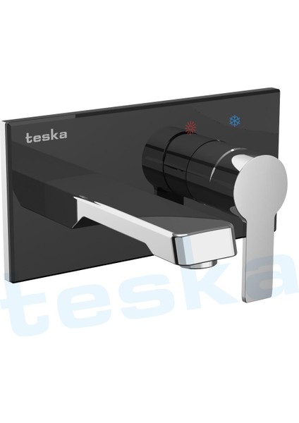 Quasar Ankastre Lavabo Bataryası E51001B