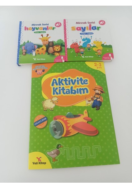 Hayvanlar - Sayılar - Aktivite Kitabım
