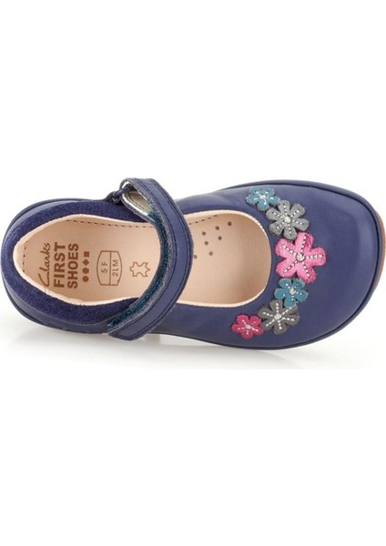 Oğuzhan Ayakkabı Clarks Kız Çocuk Bej Ilk Adımlar Ortopedik Ayakkabı Elza Lily