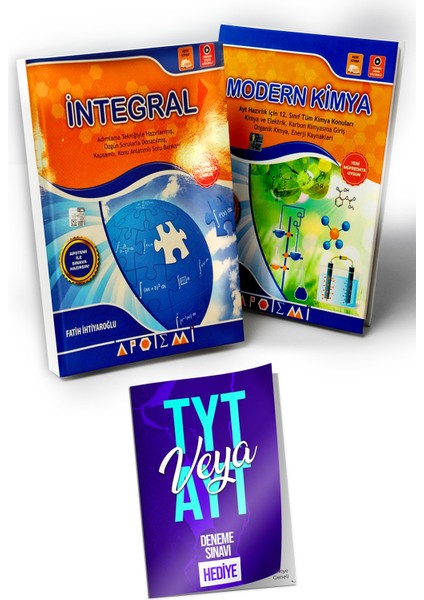 İntegral - Modern Kimya - Deneme Sınavı