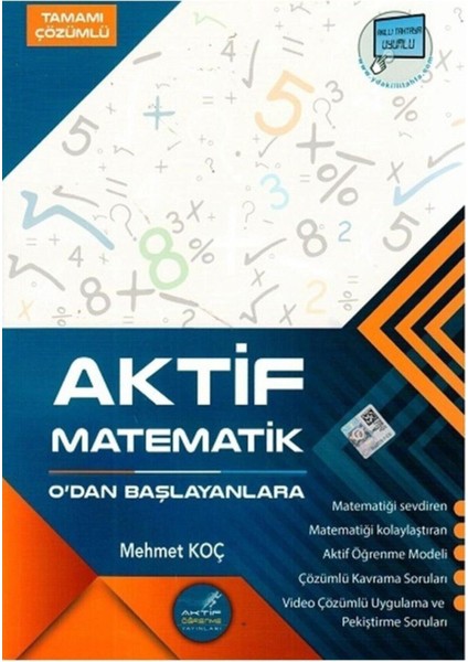 TYT Matematik Sıfırdan Başlayanlara Tamamı Çözümlü Soru Bankası
