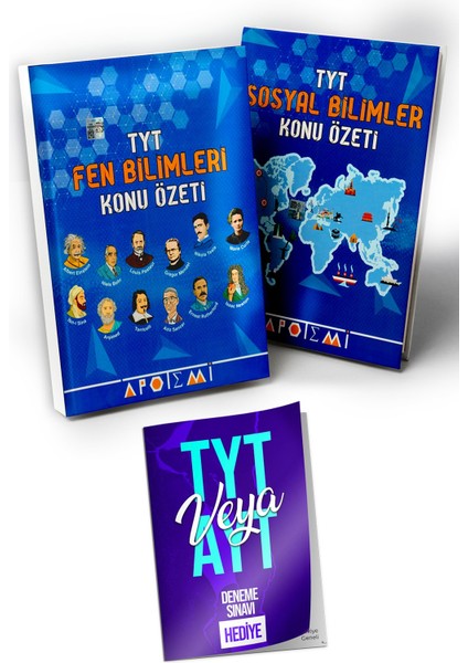 TYT Fen Bilimleri - TYT Sosyal Bilimler Konu Özetleri - Deneme Sınavı