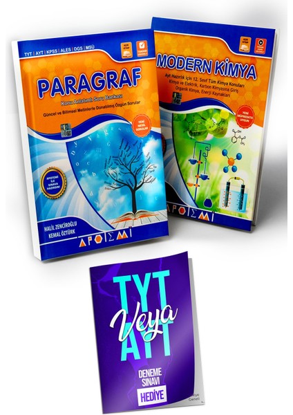 Paragraf - Modern Kimya - Deneme Sınavı