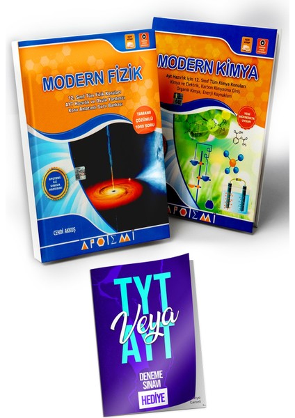 Modern Fizik - Modern Kimya - Deneme Sınavı
