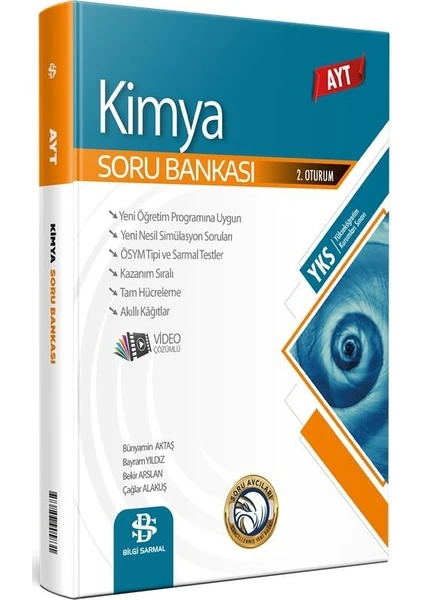 Bilgi Sarmal Yayınları AYT Kimya Soru Bankası