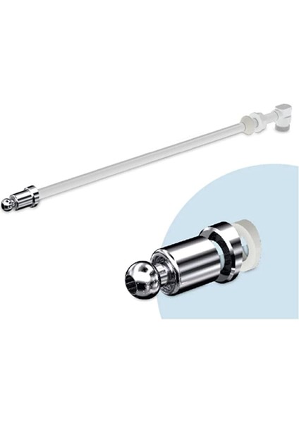 Taharet Çubuğu Krom Uçlu (29CM (Orta))