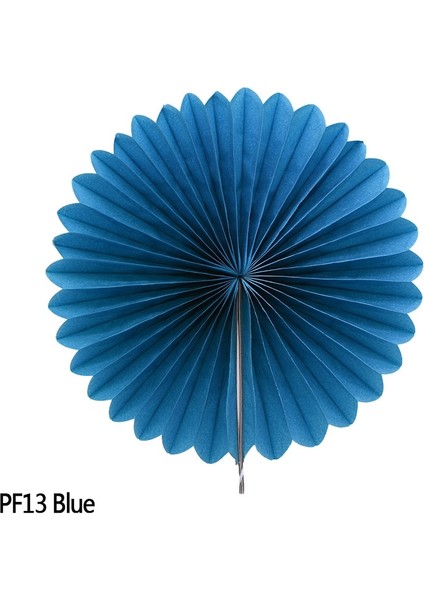 5 Adet 35 cm. Doku Kağıt Dekor - Mavi (Yurt Dışından)