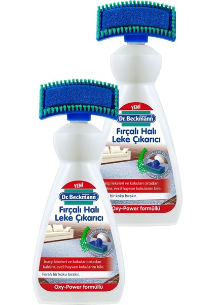 Dr.Beckmann Fırçalı Halı Leke Çıkarıcı 2 x 650 ml