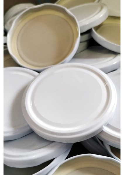 Konserve Kavanoz Kapağı 200 Adet 425,660,720 ve 1000CC Cam Kavanozlara Uygun