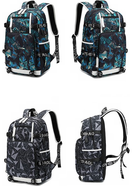 Ins Kore Tarzı Erkek Yeni Öğrenci Isı Transferi Okul Çantası (Yurt Dışından) modelleri